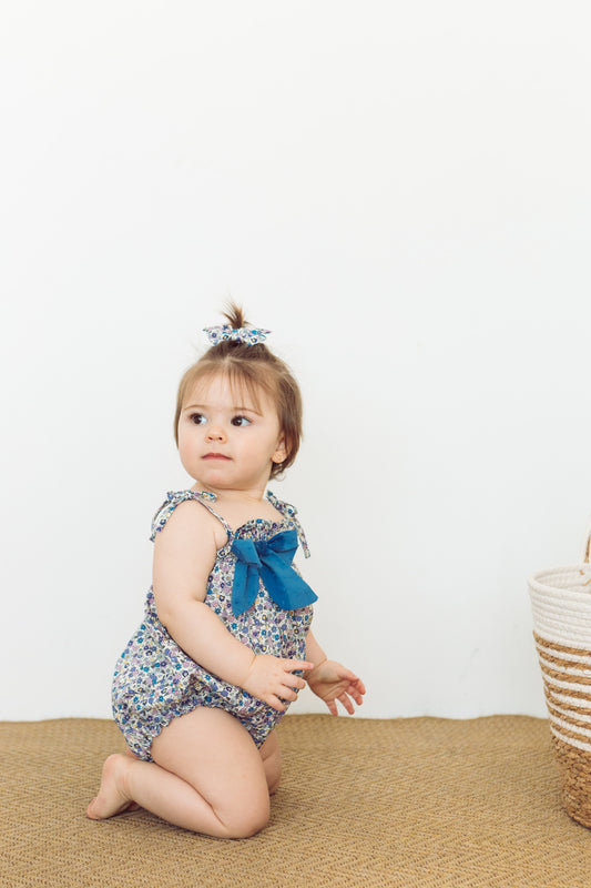 Bombacha tiritas flores moradas