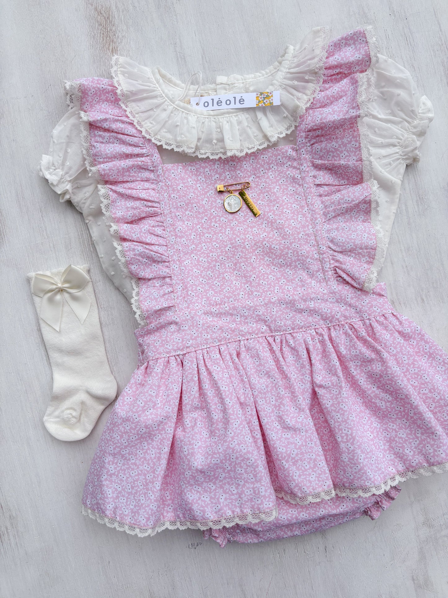 Jumper ojitos rosados