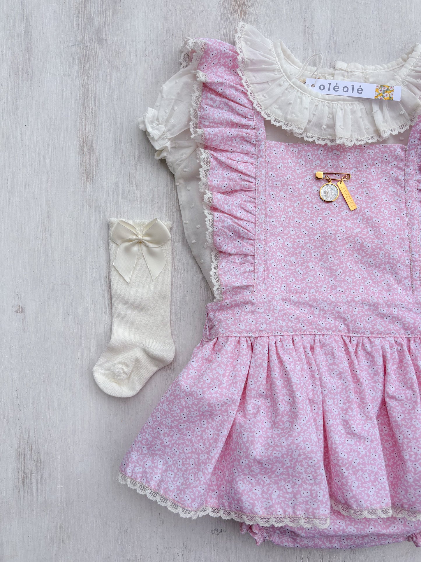 Jumper ojitos rosados