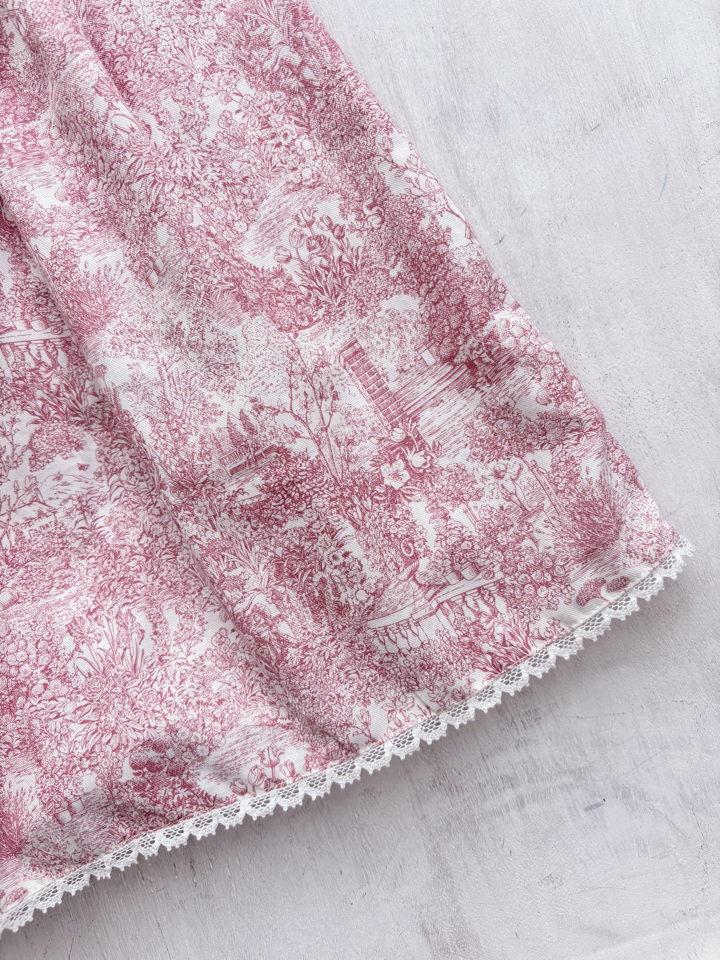 Vestido Madrid toile rosado