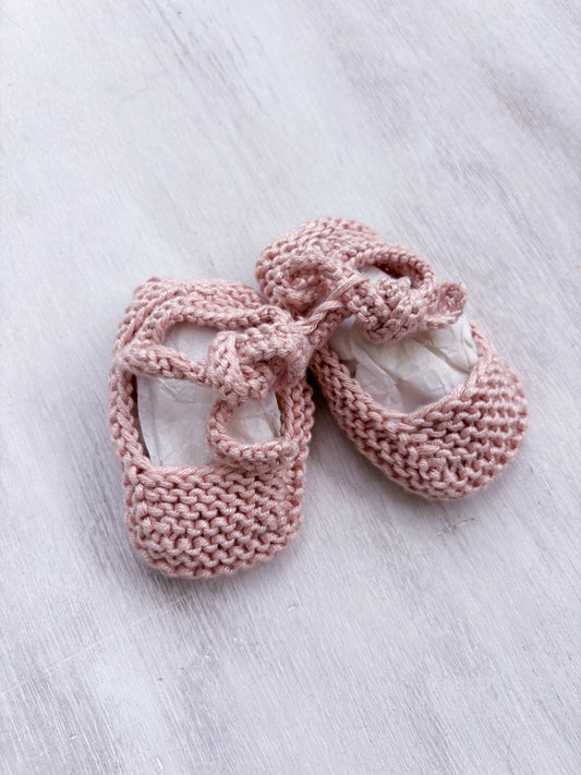 Escarpines rosadito viejo