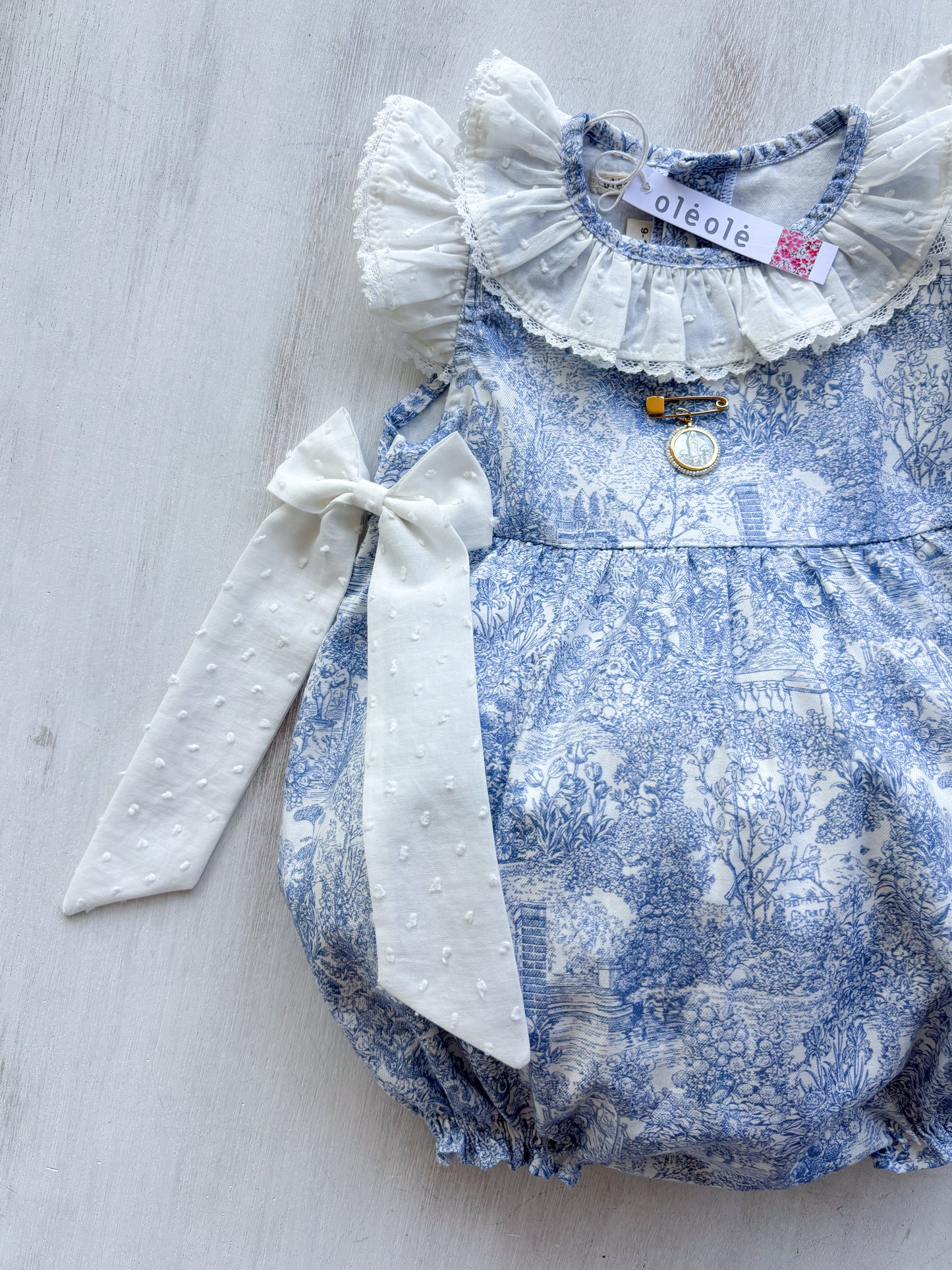 Ranita toile azul