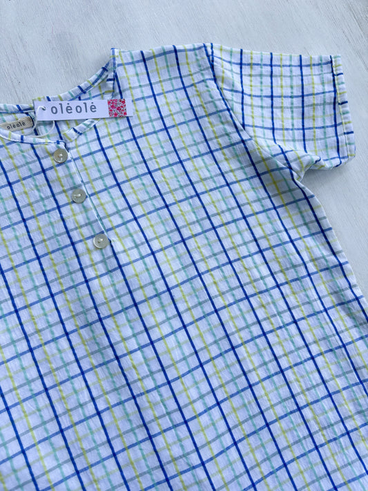 Camisa estampada varón neon