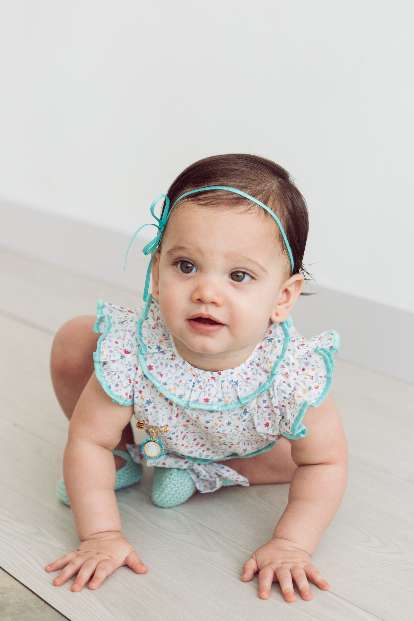 Conjunto Matchymatchy bombacha flores mini multicolor