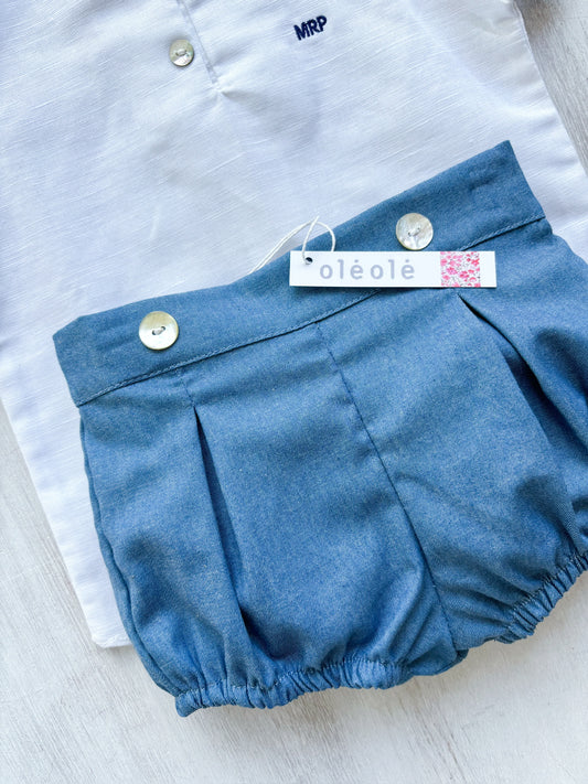 Bombacha varón blue jean
