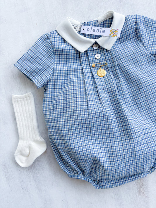 Ranita varón cuadros camisería