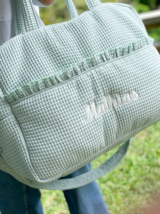 OlėOlėBag waffer turquesa