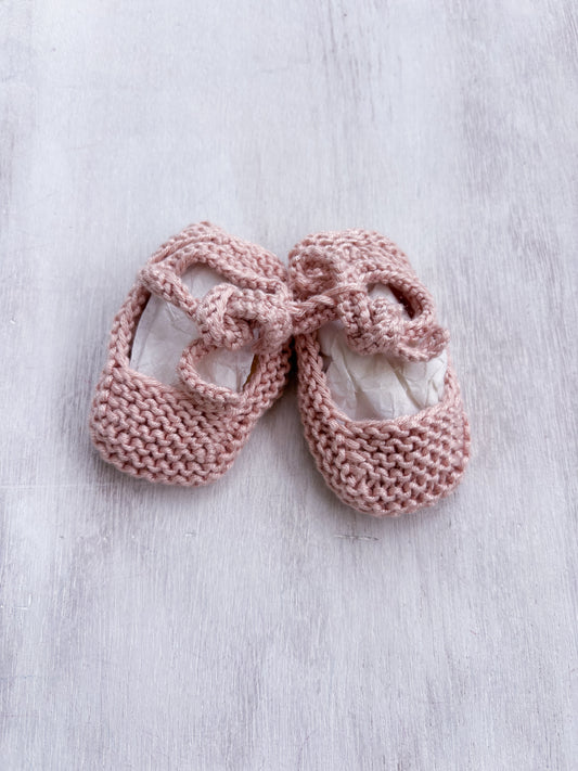 Escarpines rosadito viejo