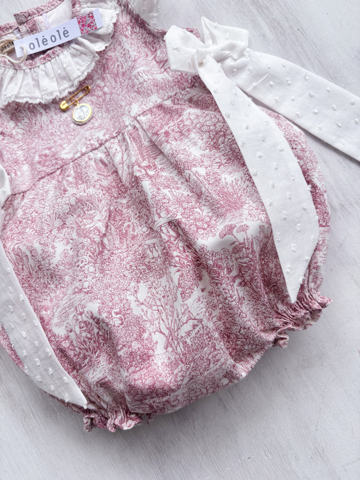 Ranita toile rosado