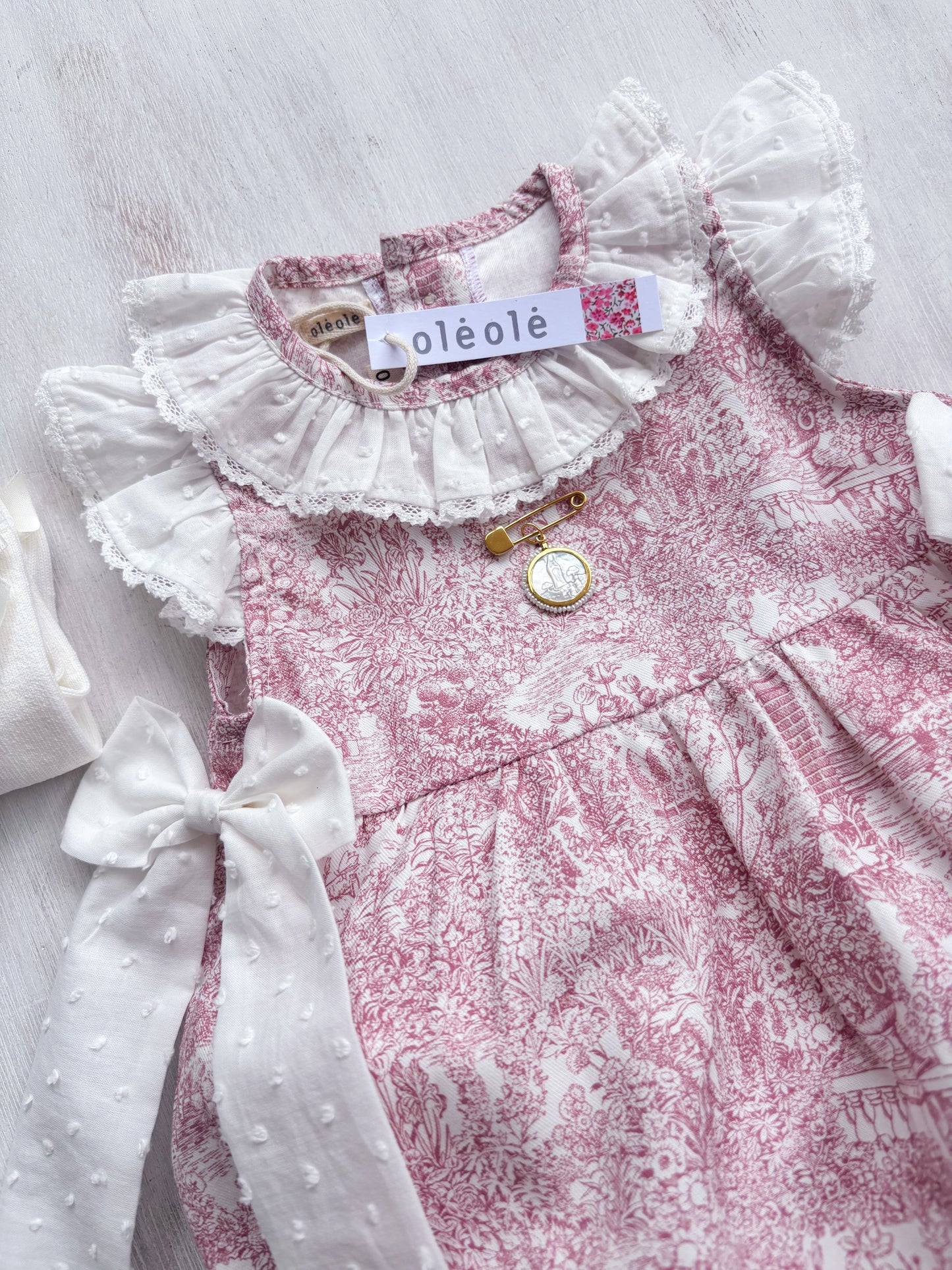 Ranita toile rosado