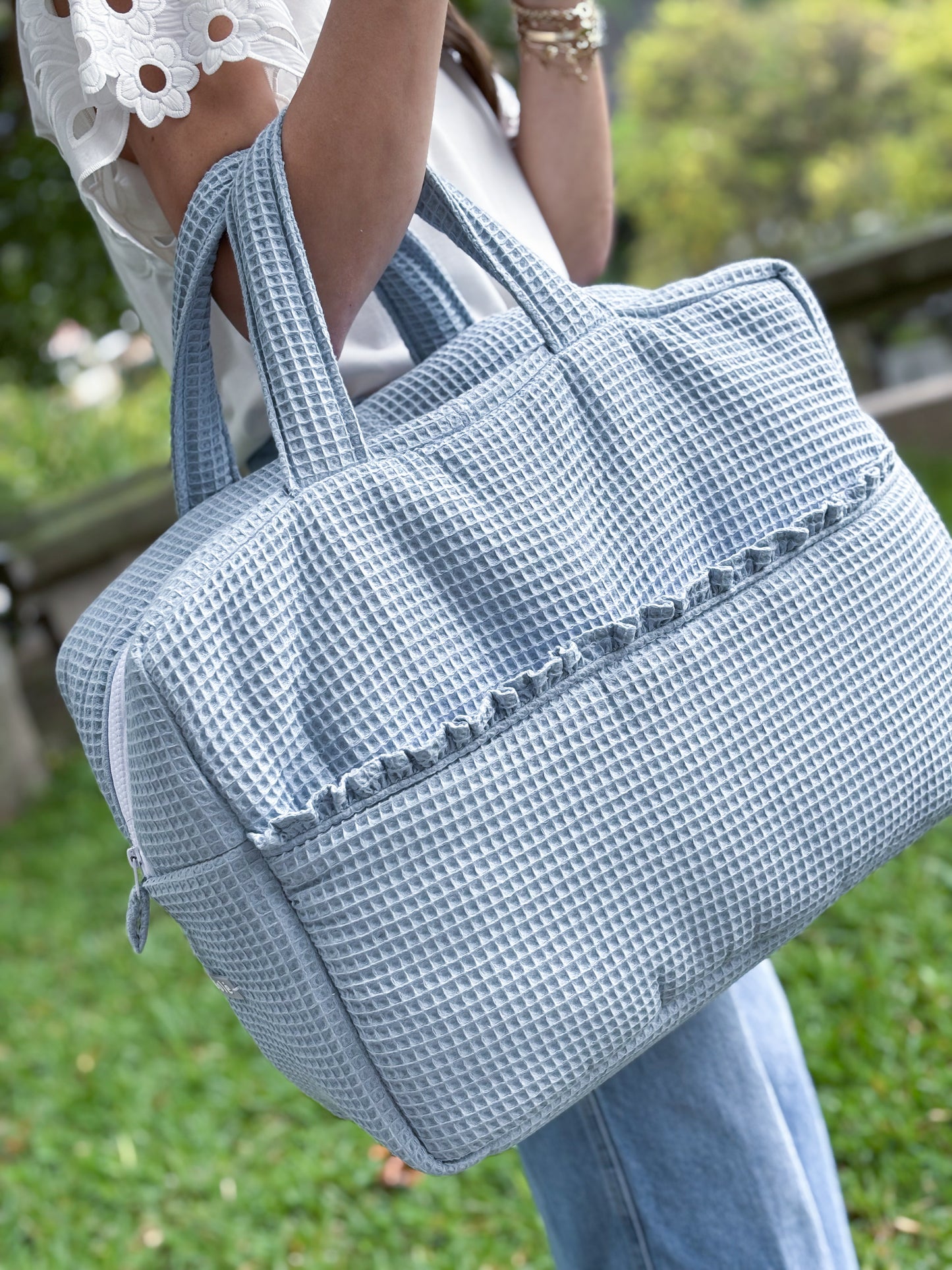 OlėOlėBag waffer azul