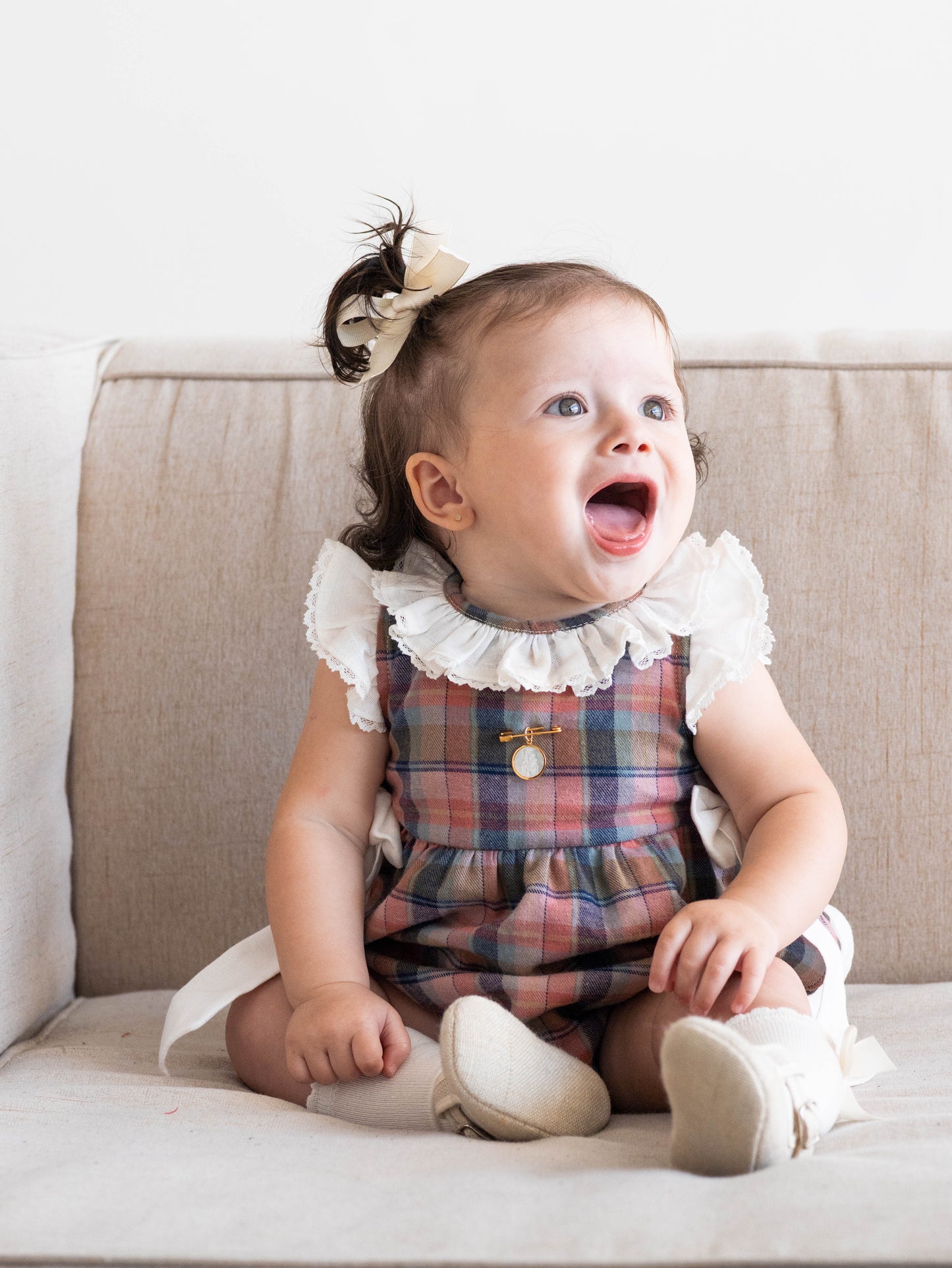 Ranita tartán rosado